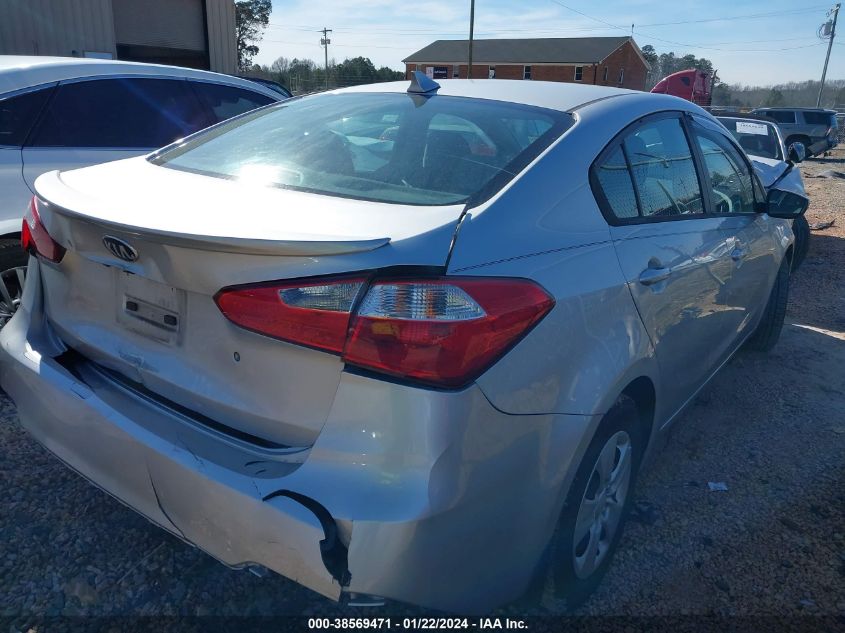 2015 KIA FORTE LX - KNAFK4A67F5276201