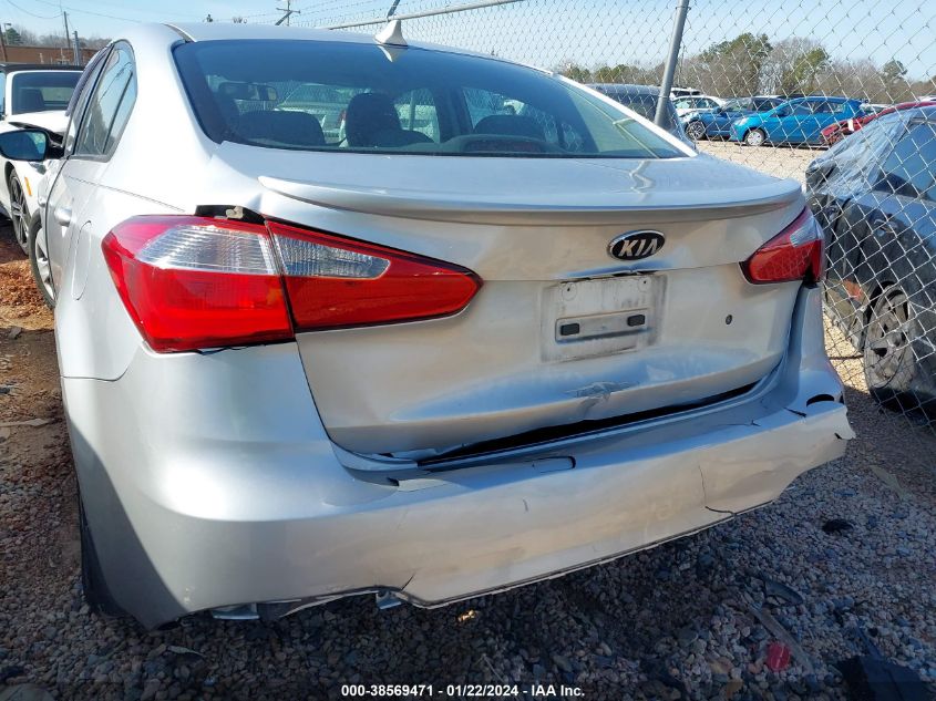 2015 KIA FORTE LX - KNAFK4A67F5276201