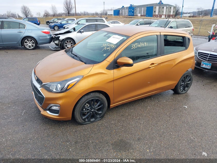 VIN KL8CD6SA4KC729106 2019 CHEVROLET SPARK 1LT