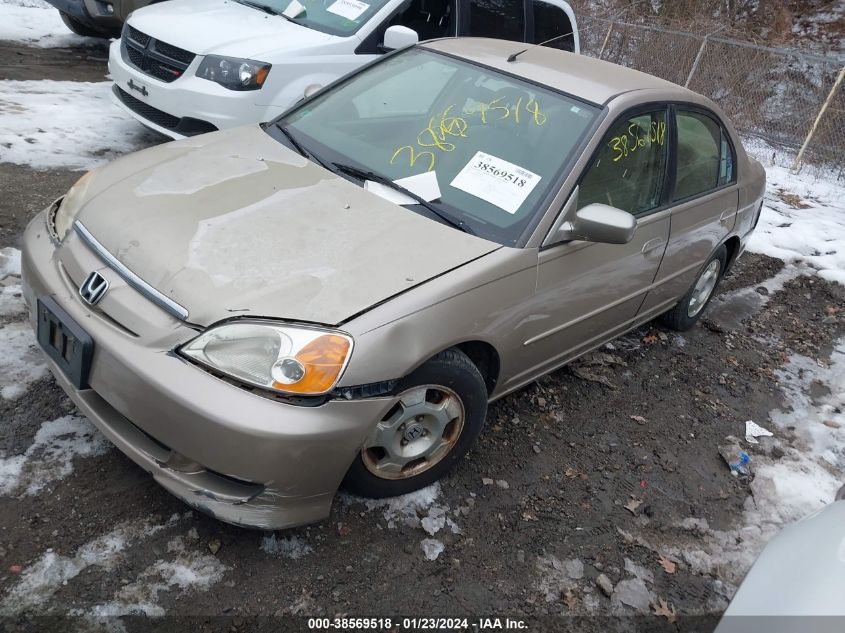 JHMES95663S010668 | 2003 HONDA CIVIC