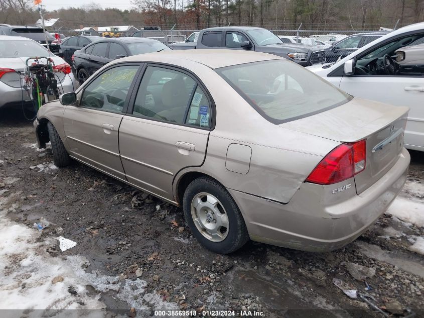 JHMES95663S010668 | 2003 HONDA CIVIC