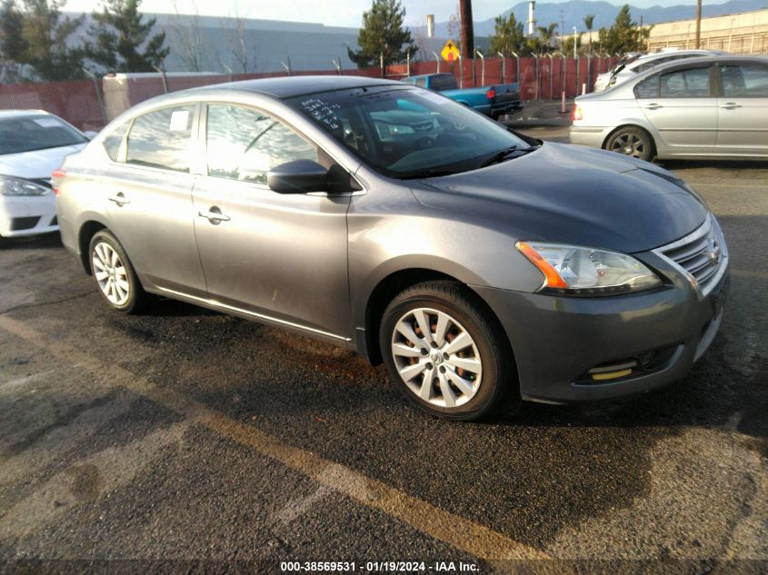 2015 NISSAN SENTRA SV - 3N1AB7AP1FY322098