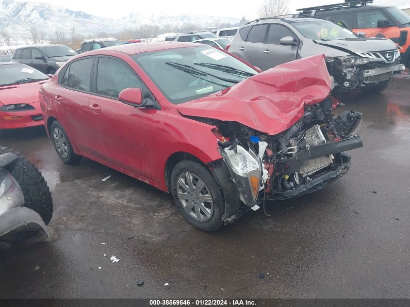 2022 KIA RIO LX/S - 3KPA24AD3NE490875