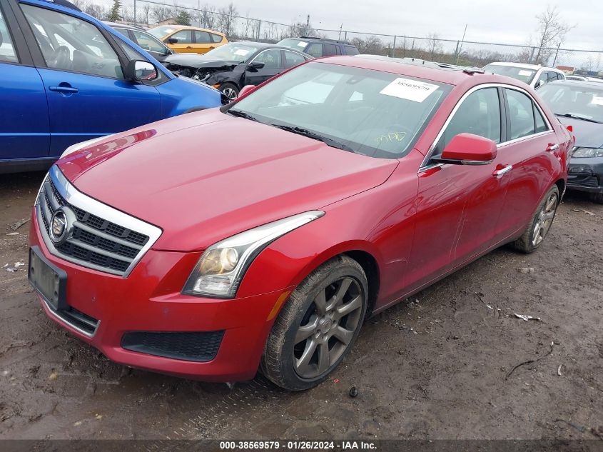 2013 CADILLAC ATS LUXURY - 1G6AH5R31D0118249