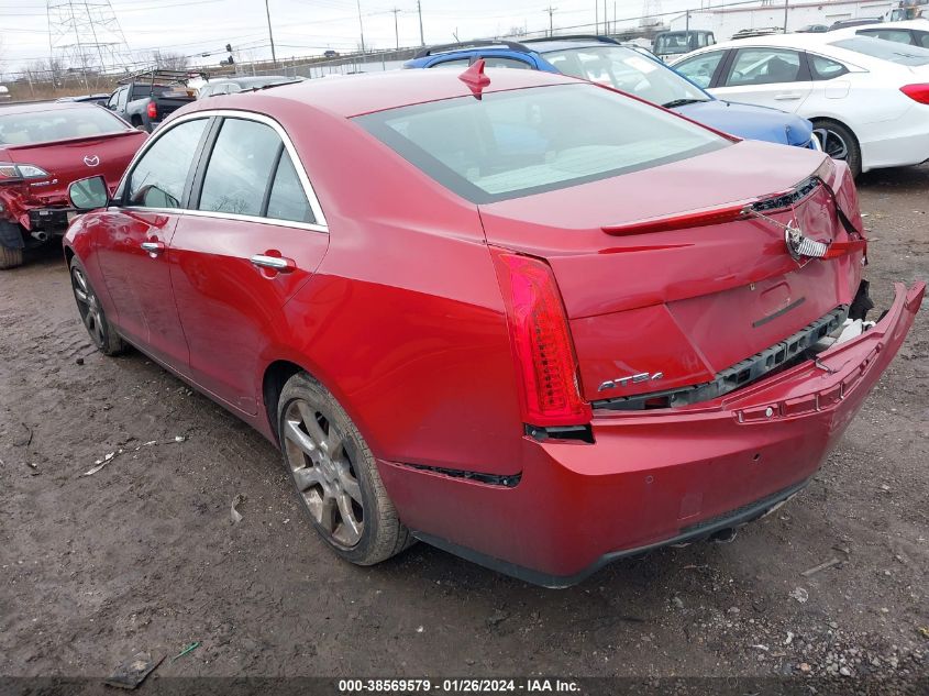 2013 CADILLAC ATS LUXURY - 1G6AH5R31D0118249