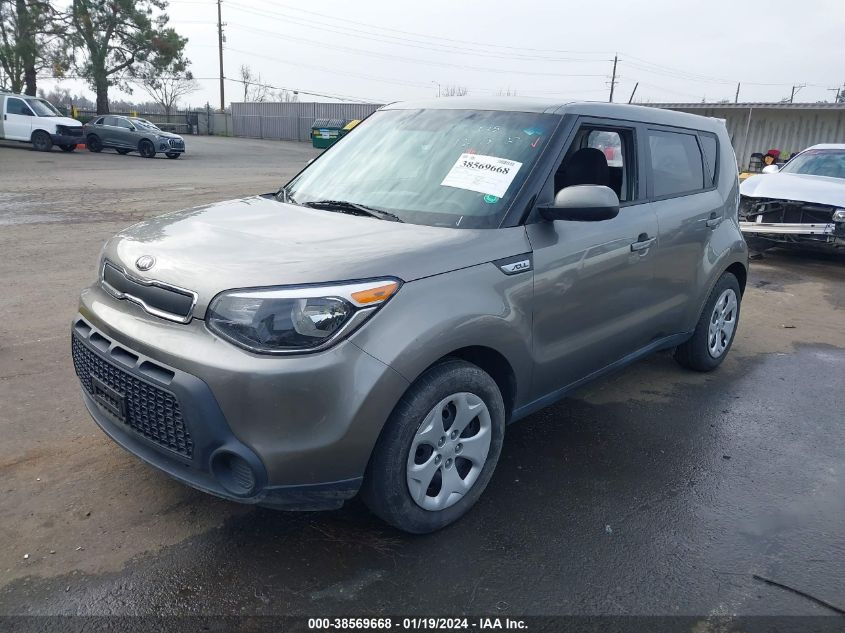 2015 KIA SOUL - KNDJN2A28F7130643