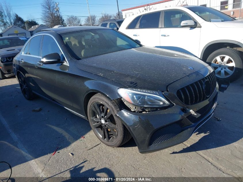 2015 MERCEDES-BENZ C 300 LUXURY/SPORT - 55SWF4JBXFU061655