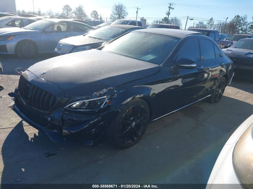 2015 MERCEDES-BENZ C 300 LUXURY/SPORT - 55SWF4JBXFU061655