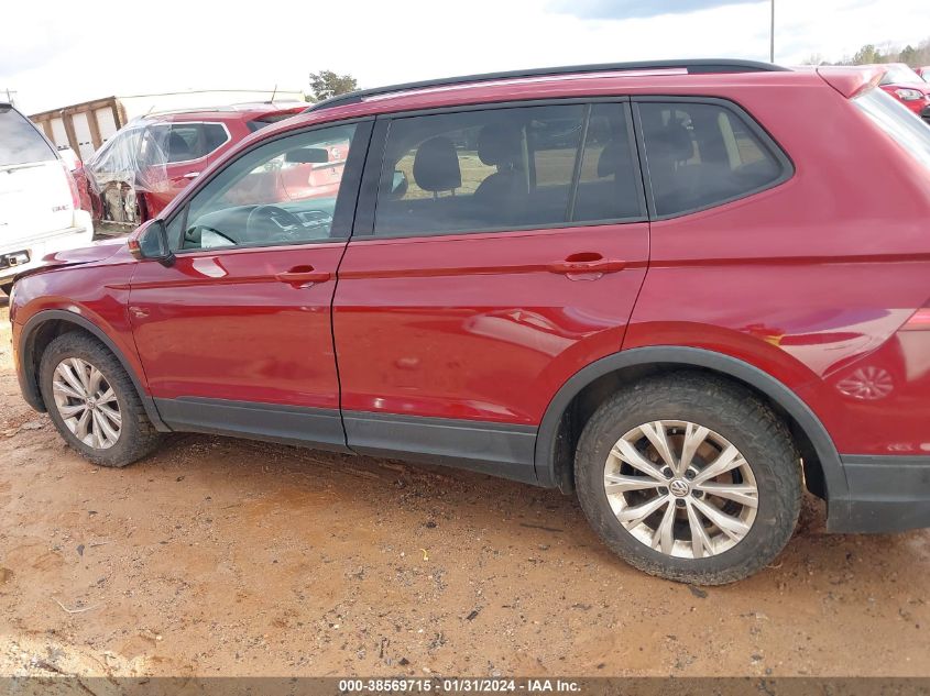 2018 VOLKSWAGEN TIGUAN S - 3VV0B7AX1JM054812