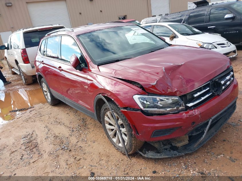 2018 VOLKSWAGEN TIGUAN S - 3VV0B7AX1JM054812