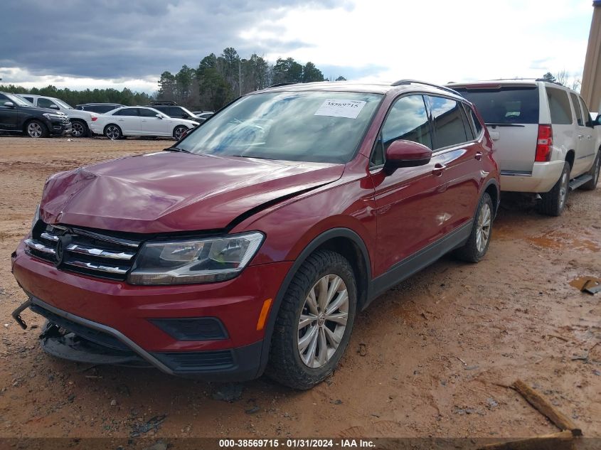 2018 VOLKSWAGEN TIGUAN S - 3VV0B7AX1JM054812