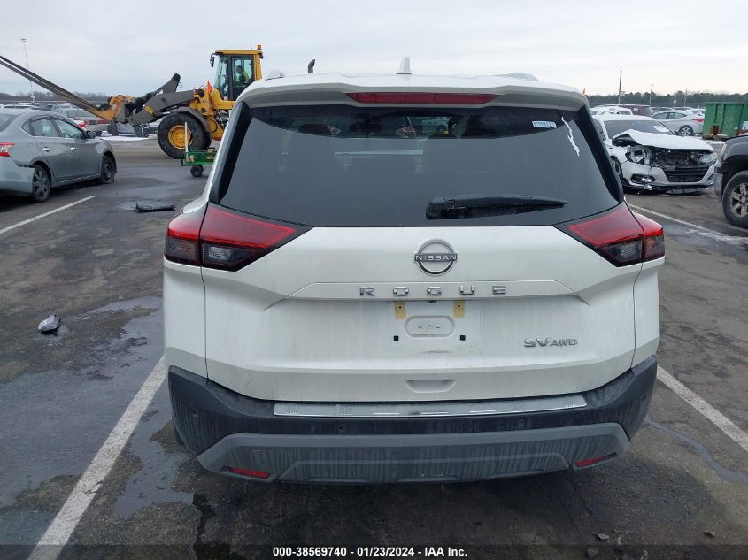 2022 NISSAN ROGUE SV - 5N1BT3BB4NC702159