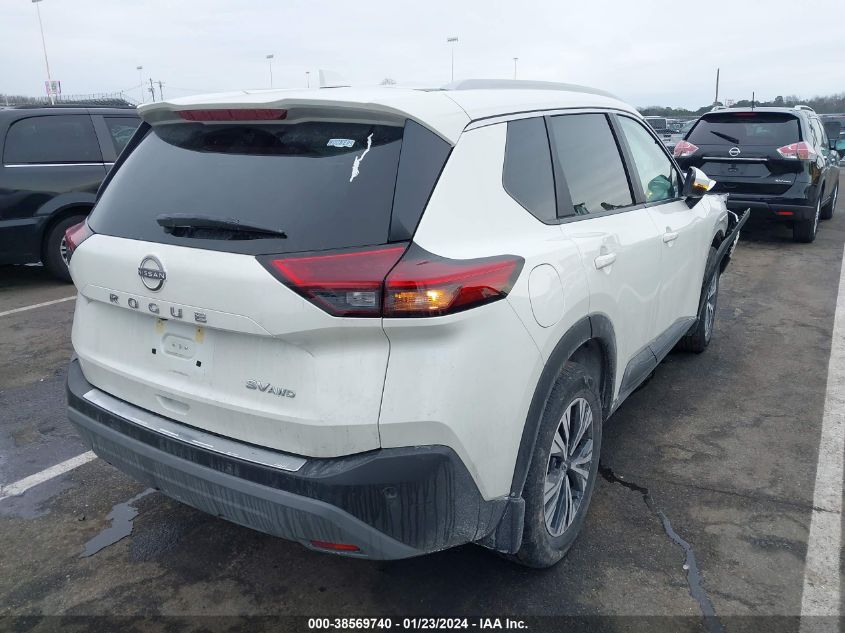 2022 NISSAN ROGUE SV - 5N1BT3BB4NC702159