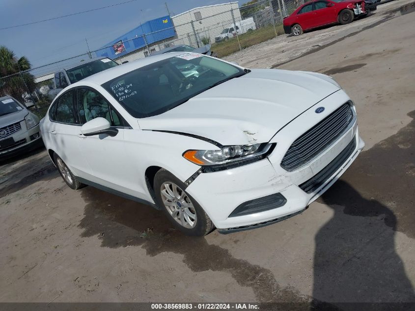 2016 FORD FUSION S - 3FA6P0G78GR169739