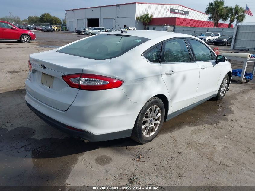 2016 FORD FUSION S - 3FA6P0G78GR169739