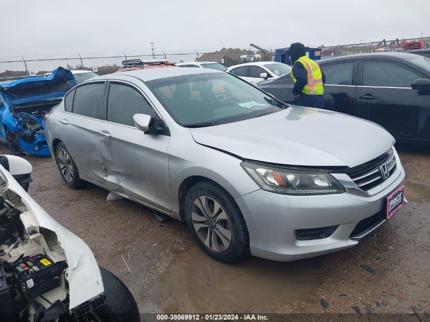 2013 HONDA ACCORD LX - 1HGCR2F39DA038571