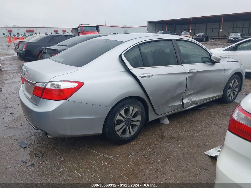 2013 HONDA ACCORD LX - 1HGCR2F39DA038571