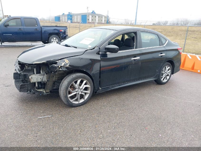 2013 NISSAN SENTRA SR - 3N1AB7AP7DL649602