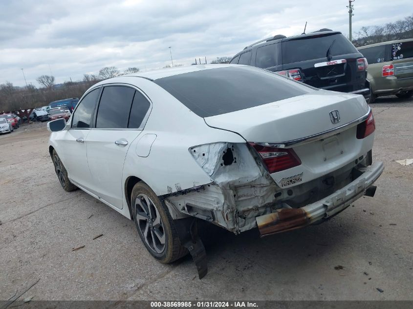 2017 HONDA ACCORD EXL - 1HGCR2F88HA198393