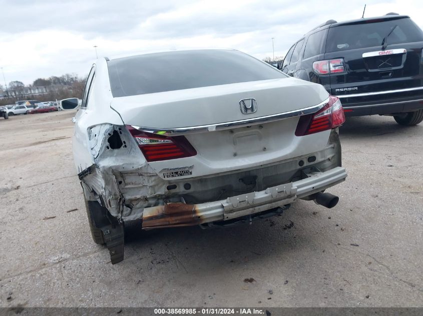 2017 HONDA ACCORD EXL - 1HGCR2F88HA198393