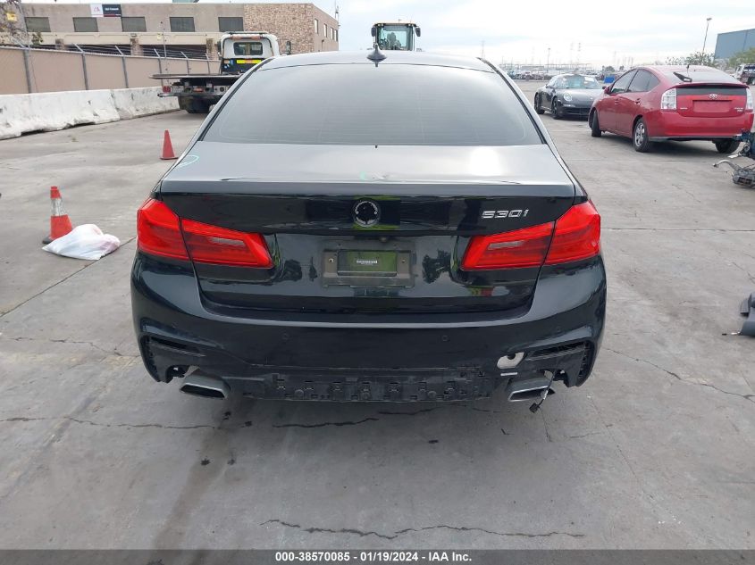 2019 BMW 530I WBAJA5C5XKBX86691