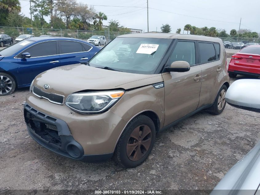 2016 KIA SOUL - KNDJN2A28G7307791