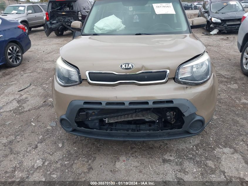 2016 KIA SOUL - KNDJN2A28G7307791