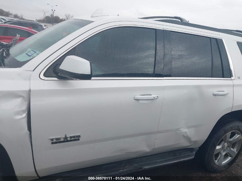 2017 CHEVROLET TAHOE LT - 1GNSCBKC2HR269943
