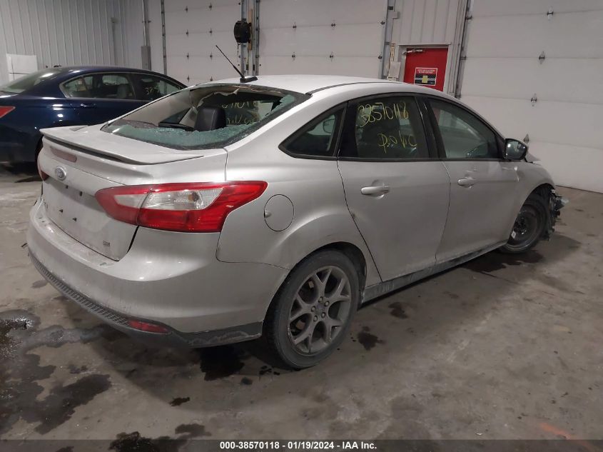 2013 FORD FOCUS SE - 1FADP3F22DL354345