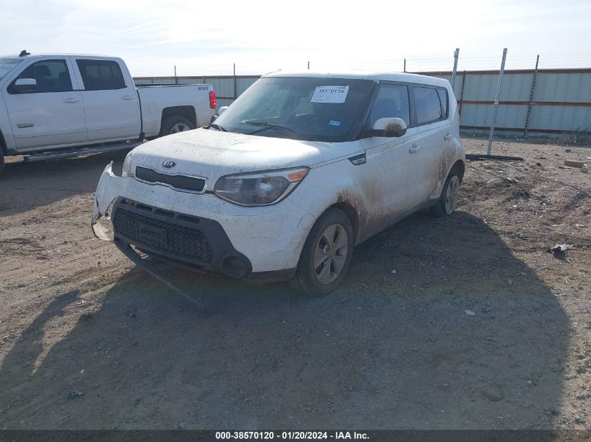 2016 KIA SOUL - KNDJN2A27G7837184