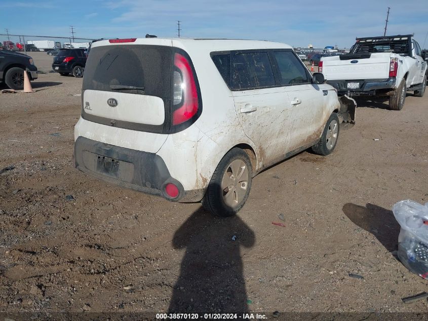 2016 KIA SOUL - KNDJN2A27G7837184