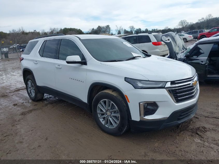 2022 CHEVROLET TRAVERSE FWD LT CLOTH - 1GNERGKW8NJ166314