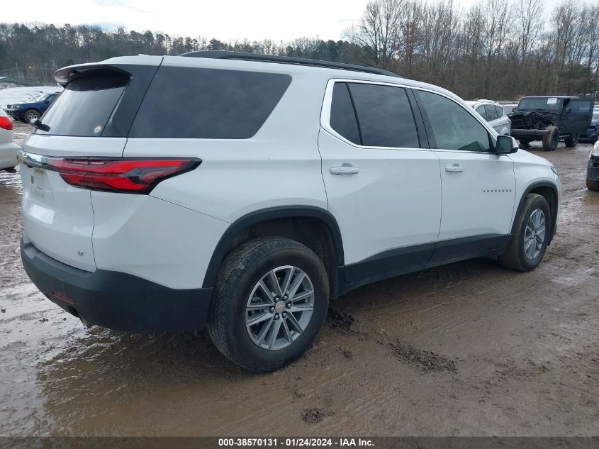 2022 CHEVROLET TRAVERSE FWD LT CLOTH - 1GNERGKW8NJ166314