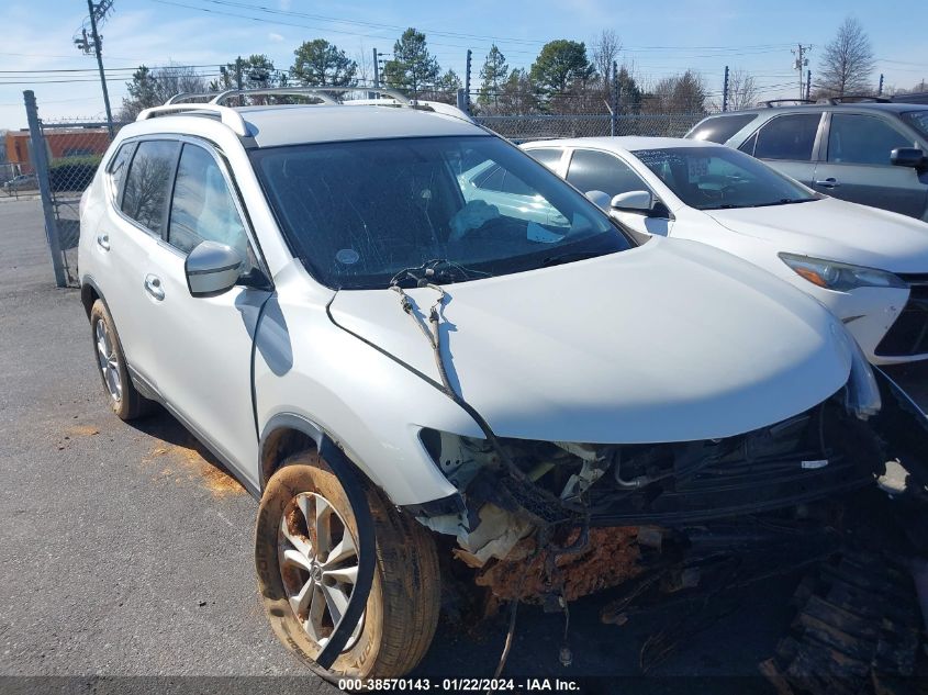 2016 NISSAN ROGUE SV - KNMAT2MTXGP605415