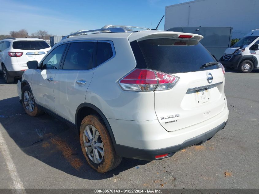 2016 NISSAN ROGUE SV - KNMAT2MTXGP605415