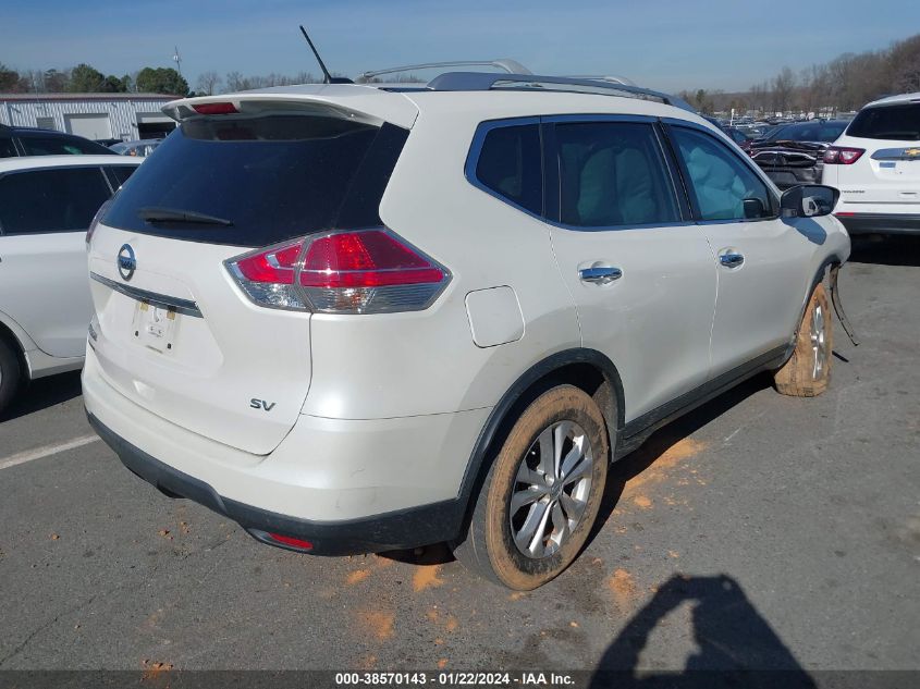 2016 NISSAN ROGUE SV - KNMAT2MTXGP605415