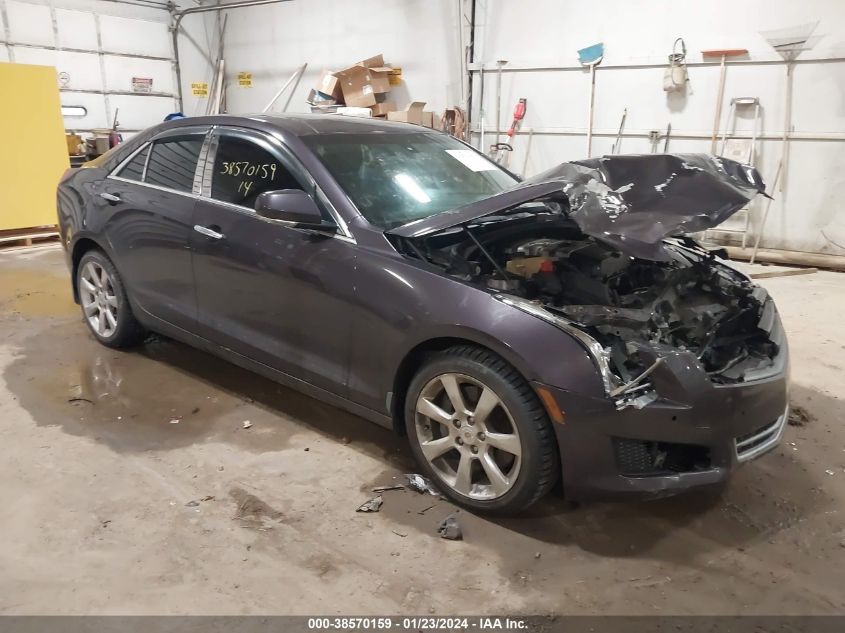 2014 CADILLAC ATS LUXURY - 1G6AH5RX4E0121568