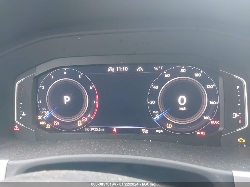 2022 VOLKSWAGEN ATLAS SE - 1V2KP2CA2NC522055