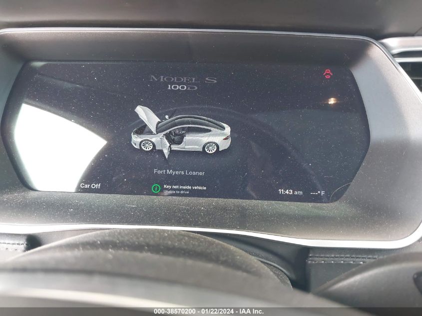 2018 TESLA MODEL S 100D/75D/P100D - 5YJSA1E28JF244343