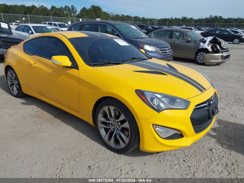 2015 HYUNDAI GENESIS 3.8 R-SPEC - KMHHU6KJ6FU123590