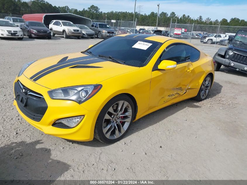 2015 HYUNDAI GENESIS 3.8 R-SPEC - KMHHU6KJ6FU123590
