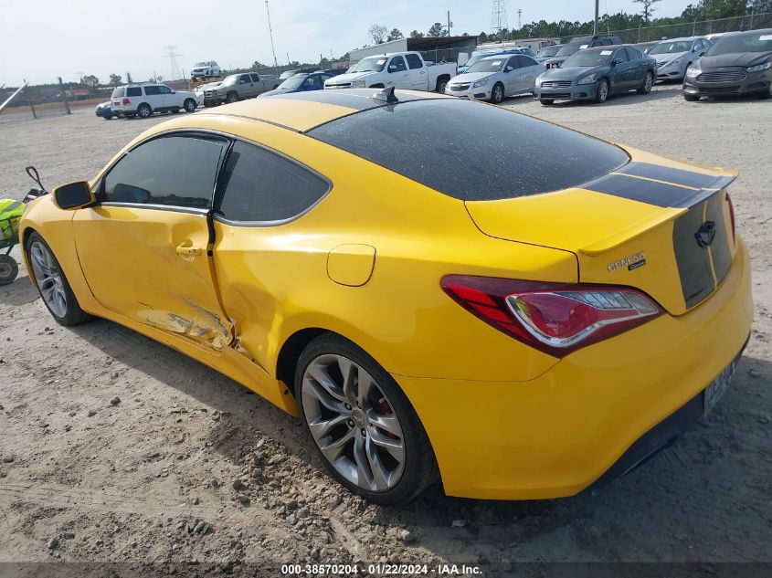 2015 HYUNDAI GENESIS 3.8 R-SPEC - KMHHU6KJ6FU123590
