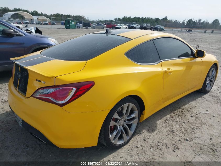 2015 HYUNDAI GENESIS 3.8 R-SPEC - KMHHU6KJ6FU123590