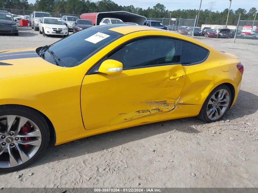 2015 HYUNDAI GENESIS 3.8 R-SPEC - KMHHU6KJ6FU123590