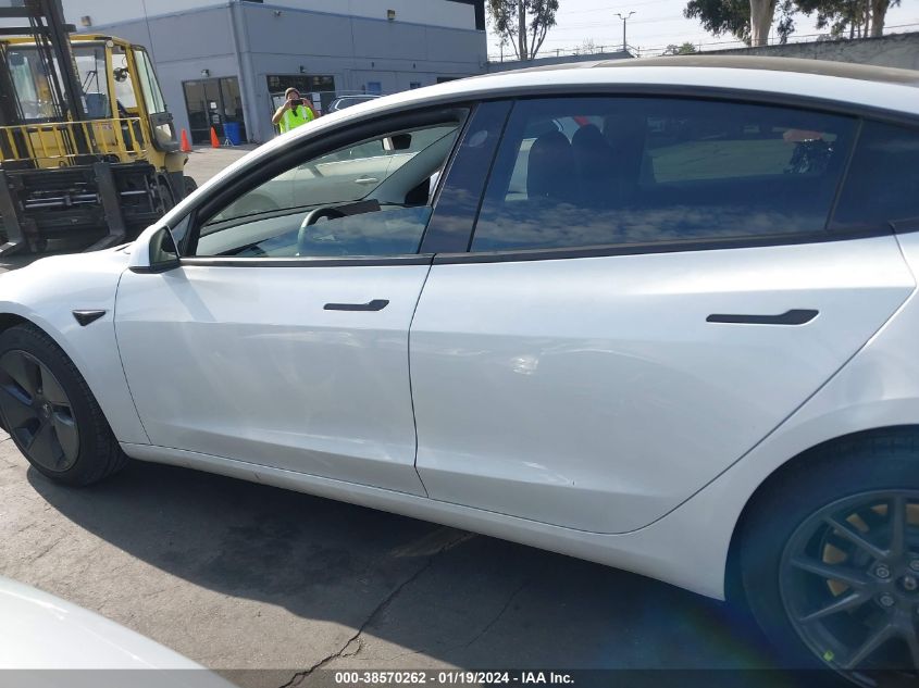 2021 TESLA MODEL 3 LONG RANGE DUAL MOTOR ALL-WHEEL DRIVE - 5YJ3E1EBXMF938898