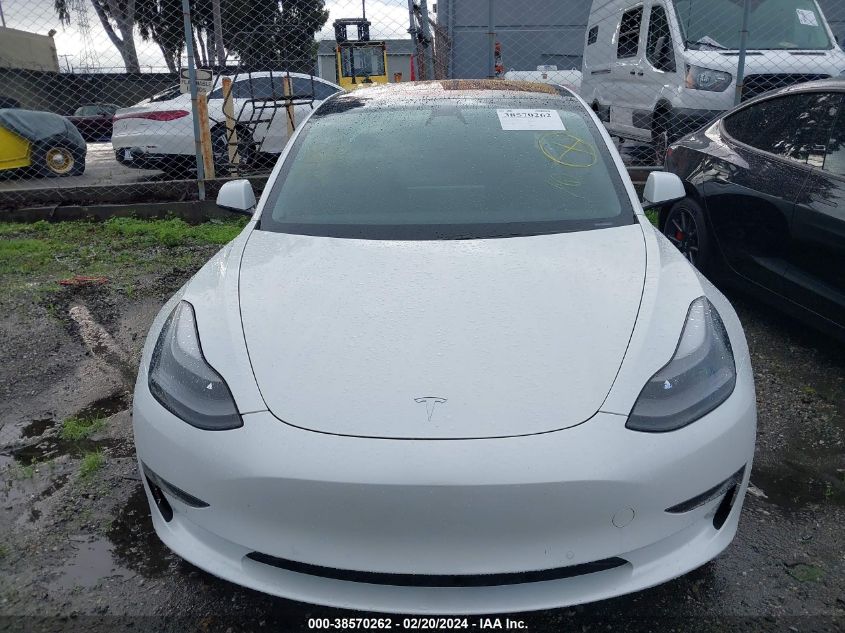 2021 TESLA MODEL 3 LONG RANGE DUAL MOTOR ALL-WHEEL DRIVE - 5YJ3E1EBXMF938898