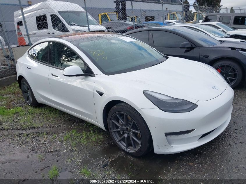 2021 TESLA MODEL 3 LONG RANGE DUAL MOTOR ALL-WHEEL DRIVE - 5YJ3E1EBXMF938898