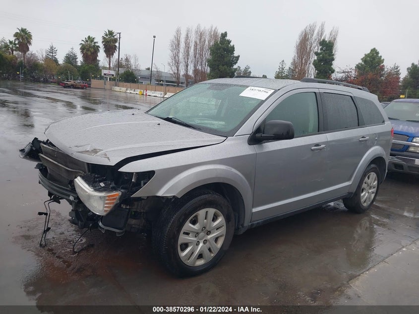 VIN 3C4PDCAB7HT637955 2017 DODGE JOURNEY SE