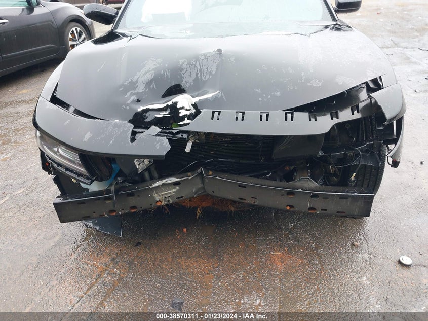 VIN 2C3CDXBG8KH702607 2019 DODGE CHARGER SXT