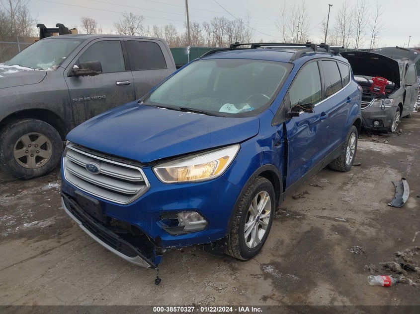 VIN 1FMCU9GD0JUB07456 2018 FORD ESCAPE SE